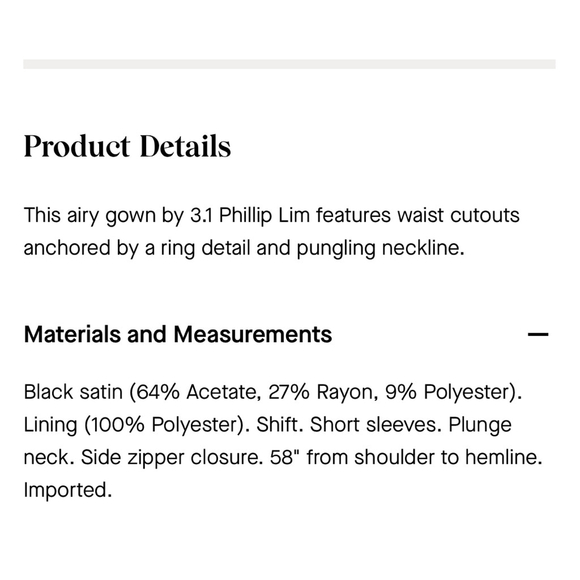 3.1 Philip Lim Cutout Drape Maxi Dress
No flaws. - Picture 7 of 11